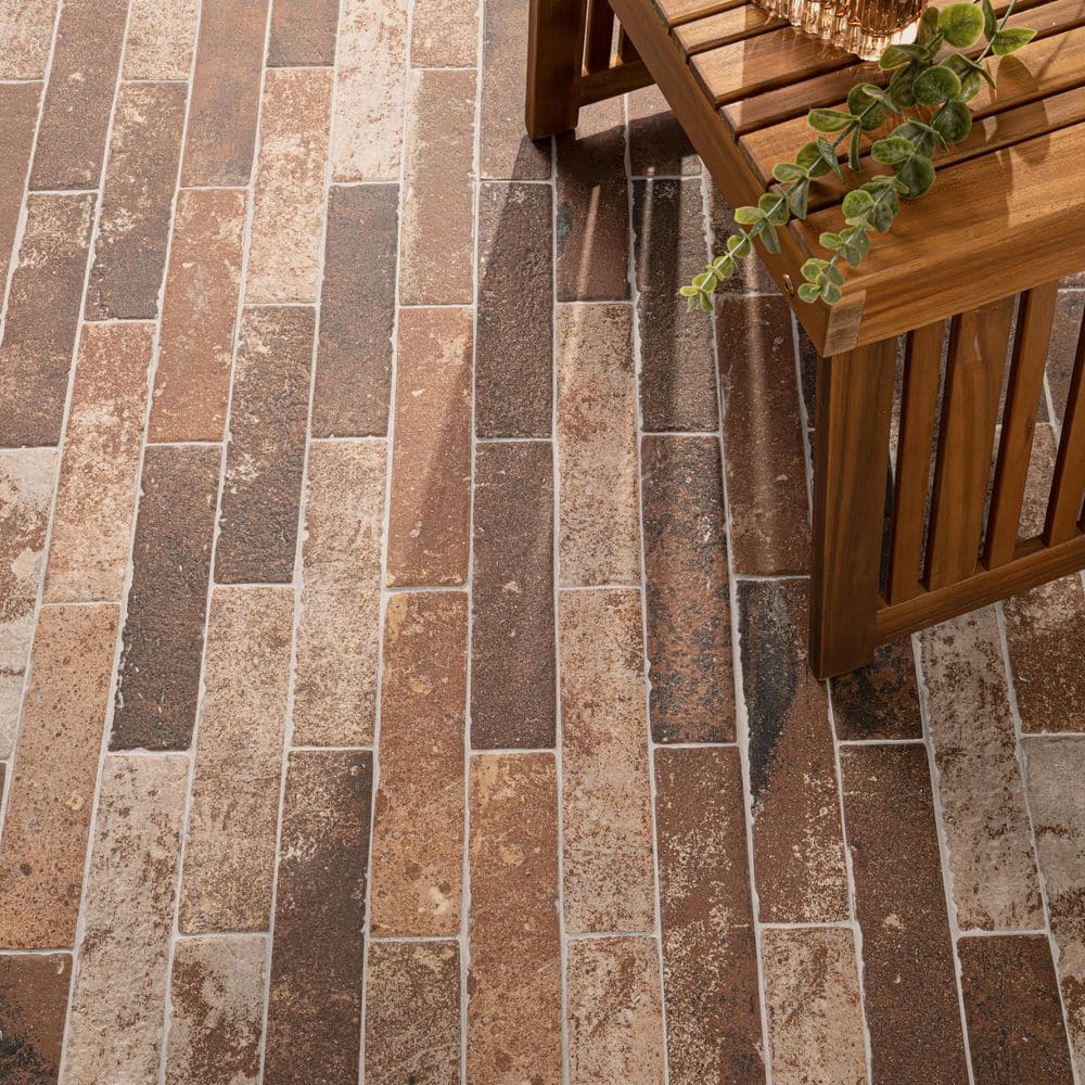 MSI Capella Red Brick 2 in. x 10 in. Matte Porcelain Floor and Wall Tile (5.17 sq. ft. / case) - Image 3