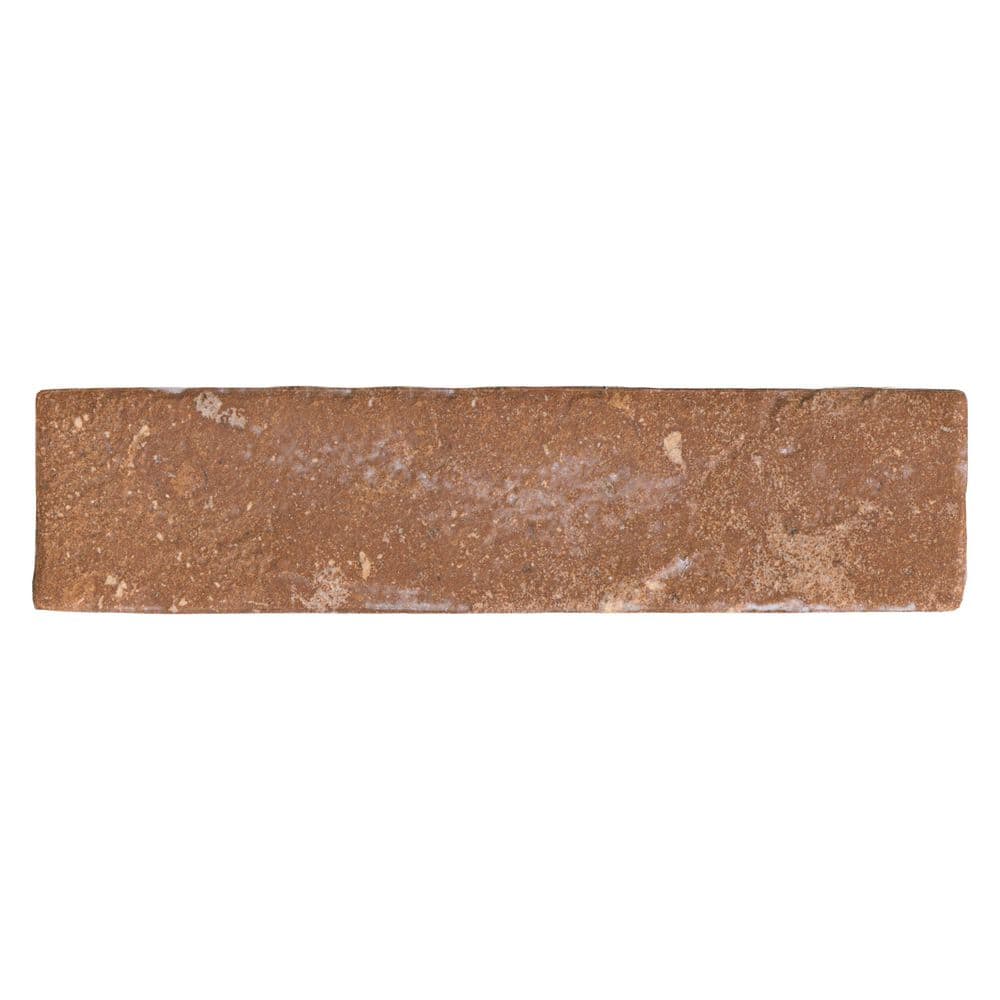 MSI Capella Red Brick 2 in. x 10 in. Matte Porcelain Floor and Wall Tile (5.17 sq. ft. / case) - Image 4