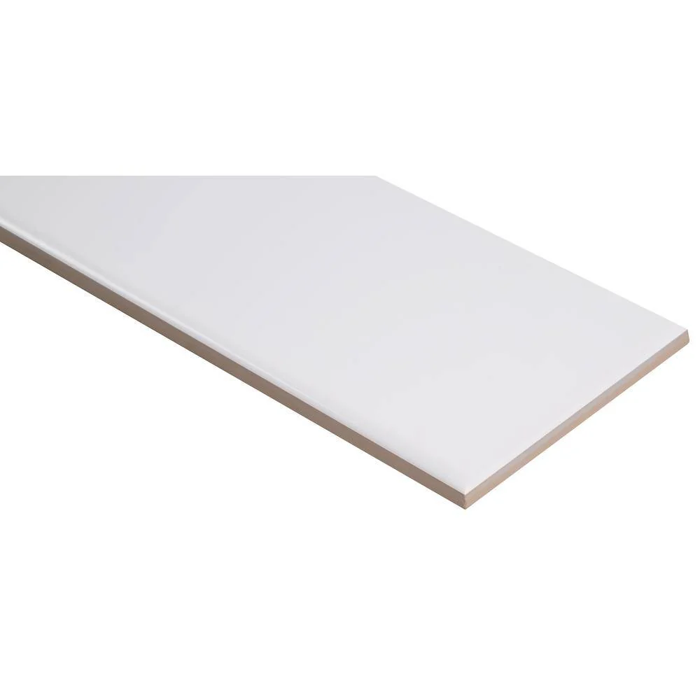 MSI City Bianco 4 in. x 12 in. Glossy Ceramic White Subway Tile (9.99 sq. ft./Case) - Image 6