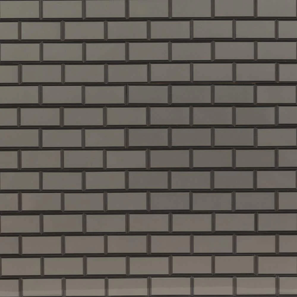 MSI Crisson Bevel Subway Peel and Stick Textured Glass Mosaic Tile, 12 in. x 12 in. x 4mm (1 sq. ft. Sheet) - Image 4