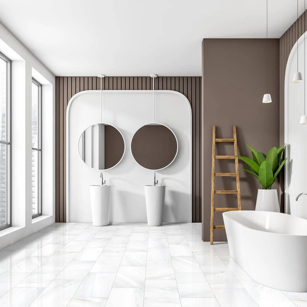 MSI Greecian White 12 in. x 24 in. Polished Marble Floor and Wall Tile (10 sq. ft. / Case) - Image 2