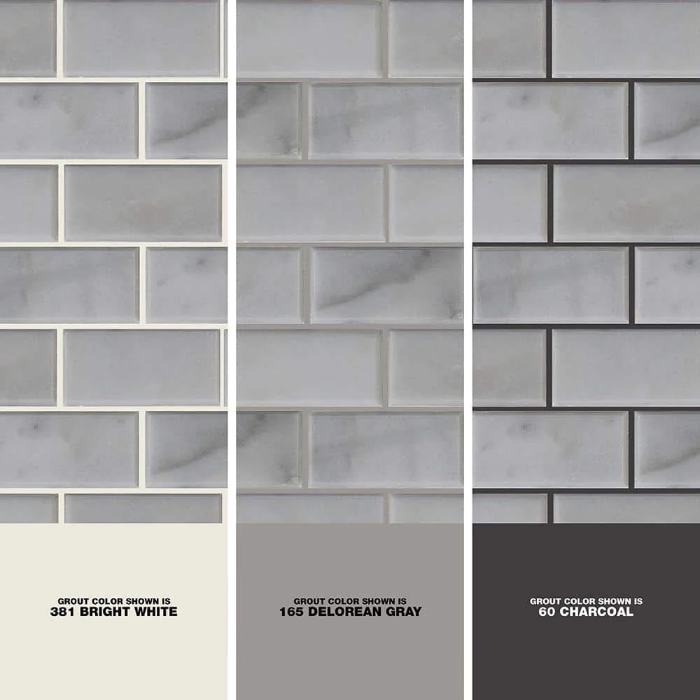 MSI Greecian White Beveled 12 in. x 12 in. x 10 mm Polished Marble Mesh-Mounted Mosaic Tile (1 sq. ft.) - Image 4