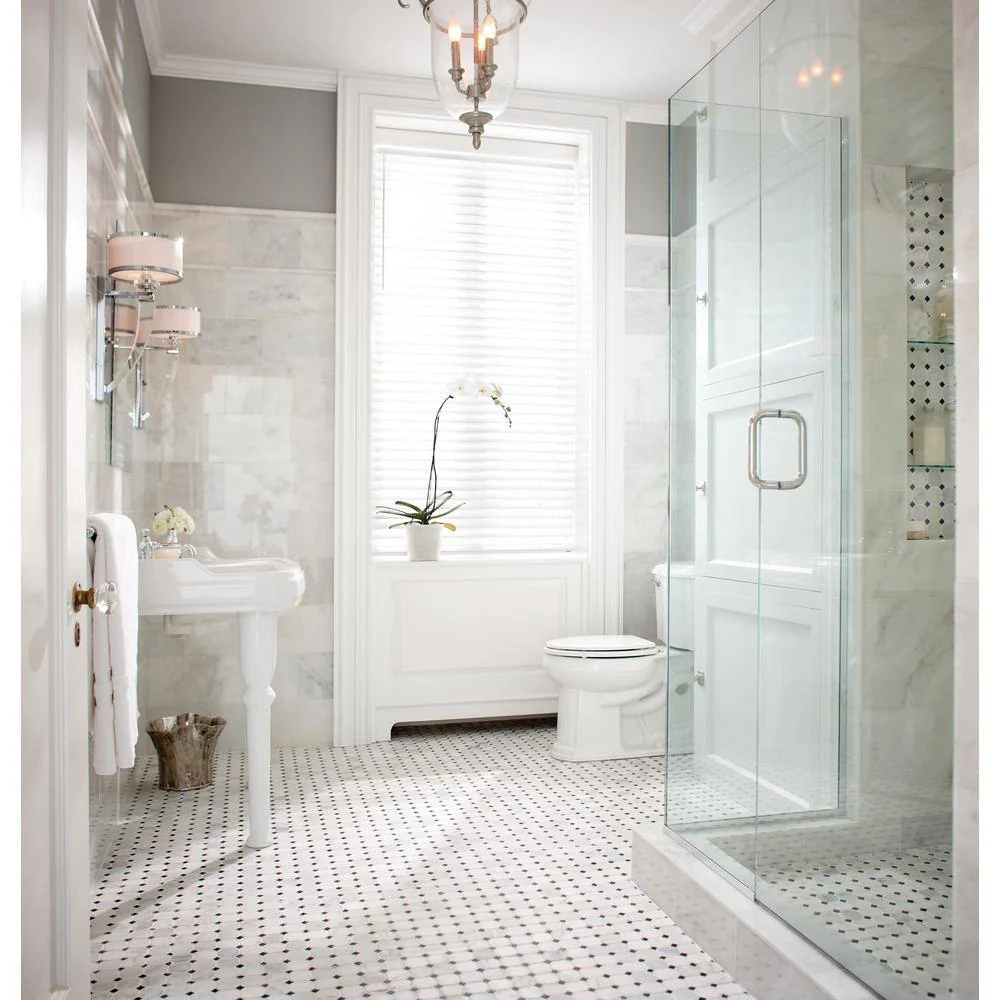 MSI Greecian White Pencil Molding 3/4 in. x 12 in. Polished Marble Wall Tile (1 lin. ft.) - Image 2