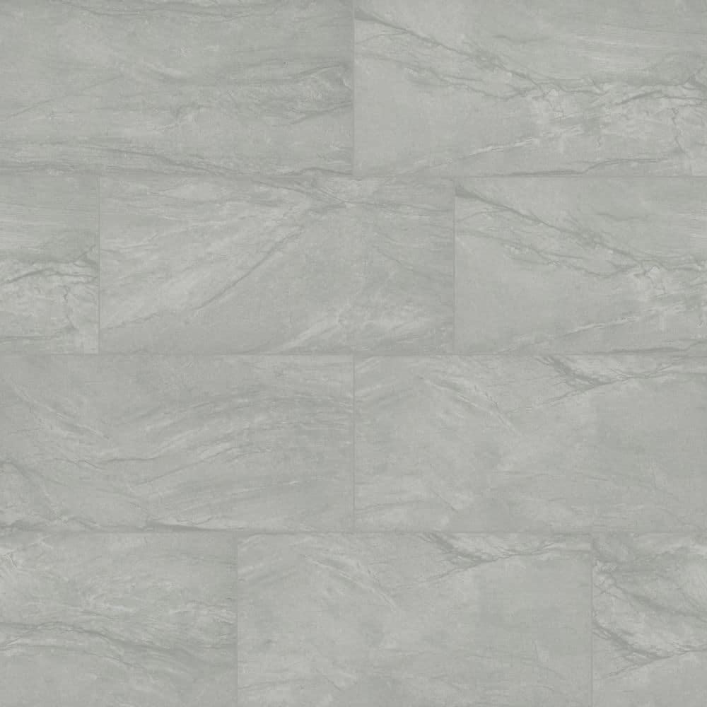 MSI Hillside Gray 12 in. x 24 in. Matte Porcelain Stone Look Floor and Wall Tile (16 sq. ft./Case)