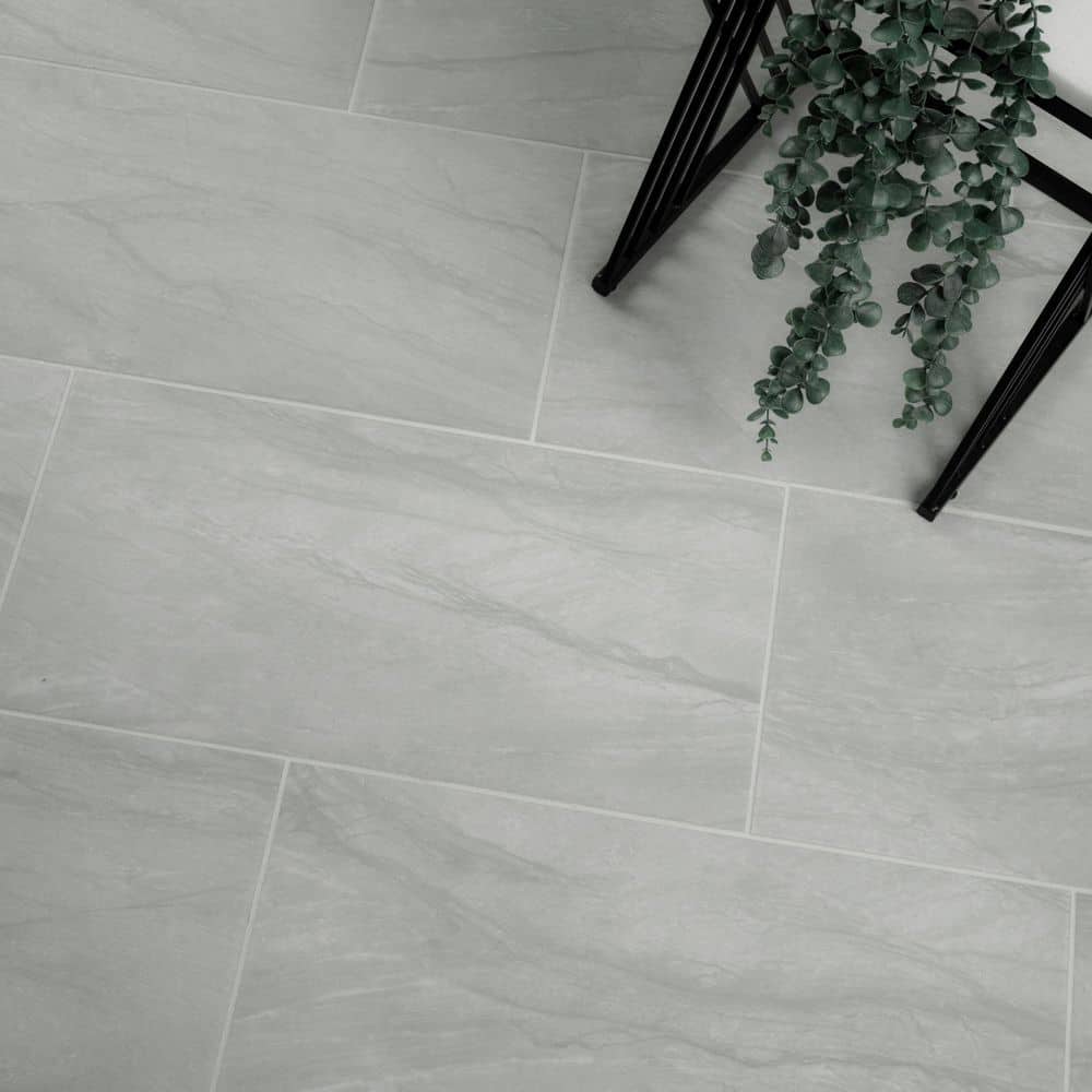 MSI Hillside Gray 12 in. x 24 in. Matte Porcelain Stone Look Floor and Wall Tile (16 sq. ft./Case) - Image 4