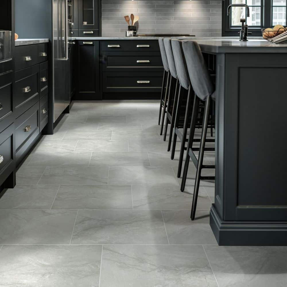 MSI Hillside Gray 12 in. x 24 in. Matte Porcelain Stone Look Floor and Wall Tile (16 sq. ft./Case) - Image 7