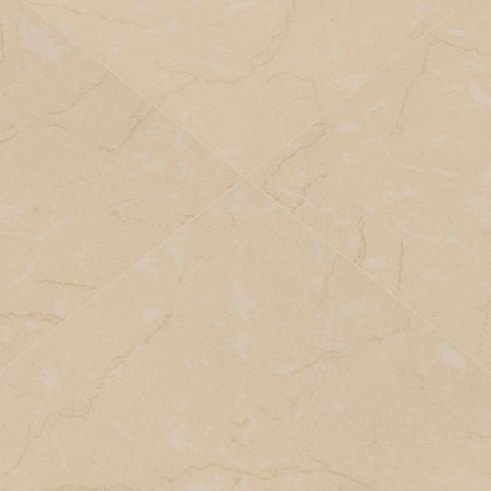 MSI Monterosa Beige 20 in. x 20 in. Polished Porcelain Floor and Wall Tile (19.44 sq. ft. / case) - Image 8