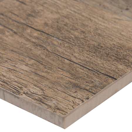 MSI Redwood Mahogany 6 in. x 24 in. Matte Porcelain Floor and Wall Tile (10 sq. ft. / case) - Image 2