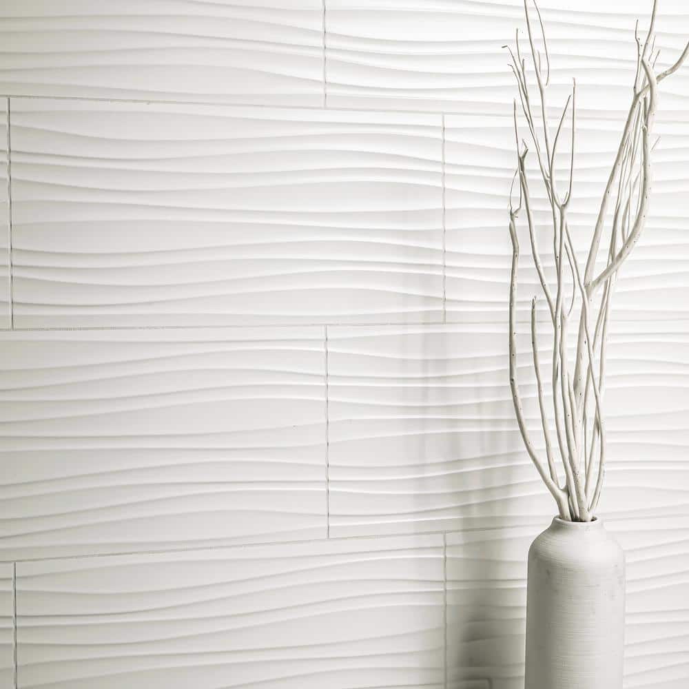 MSI Sapheda Riptide Satin 12 in. x 24 in. Matte Ceramic Stone Look Wall Tile (16 sq. ft./Case) - Image 2