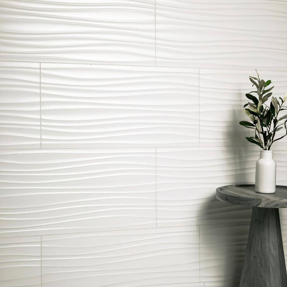 MSI Sapheda Riptide Satin 12 in. x 24 in. Matte Ceramic Stone Look Wall Tile (16 sq. ft./Case) - Image 4