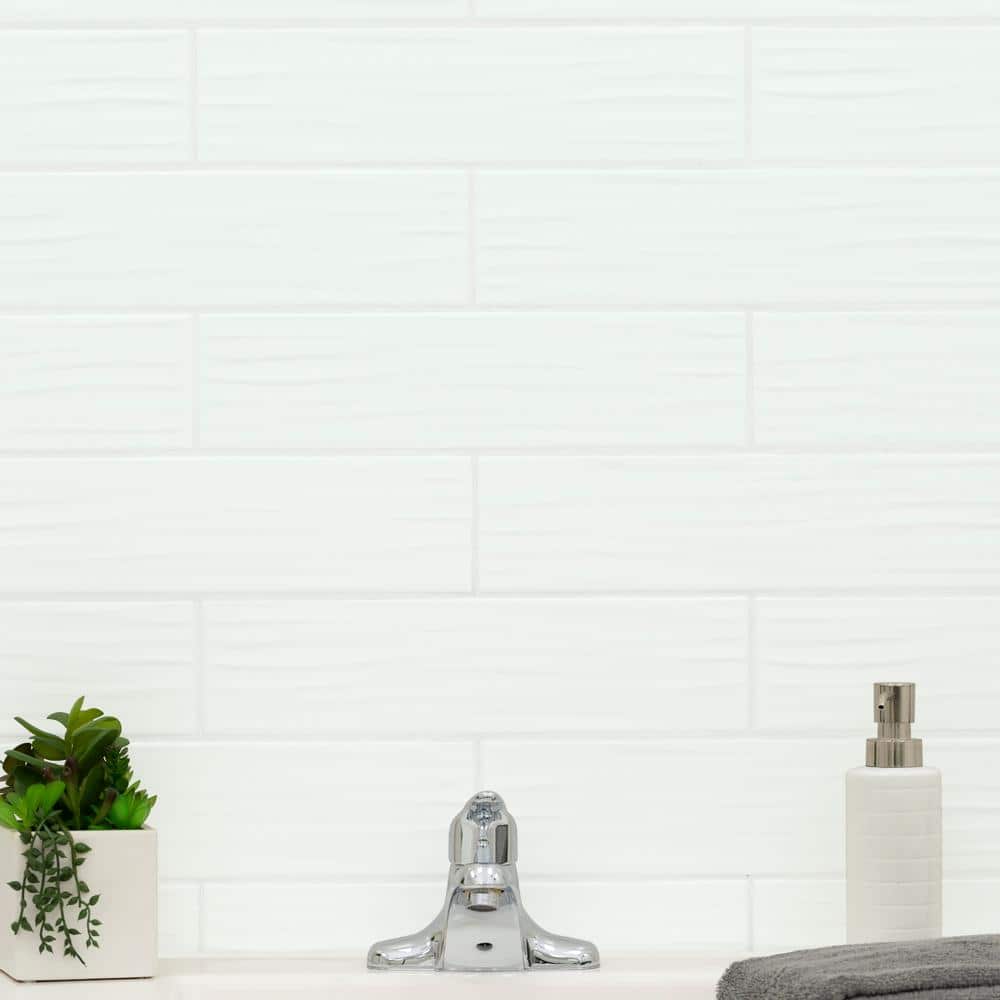 MSI Sapheda Riptide Satin 4 in. x 16 in. Matte Ceramic Stone Look Wall Tile (17.76 sq. ft./Case) - Image 4