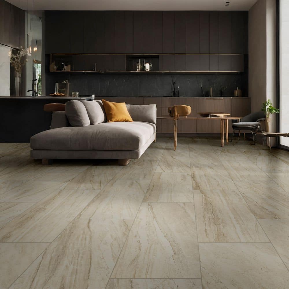 MSI Vigo Beige 24 in. x 12 in. Matte Ceramic Floor and Wall Tile (16 sq. ft. / case) - Image 2