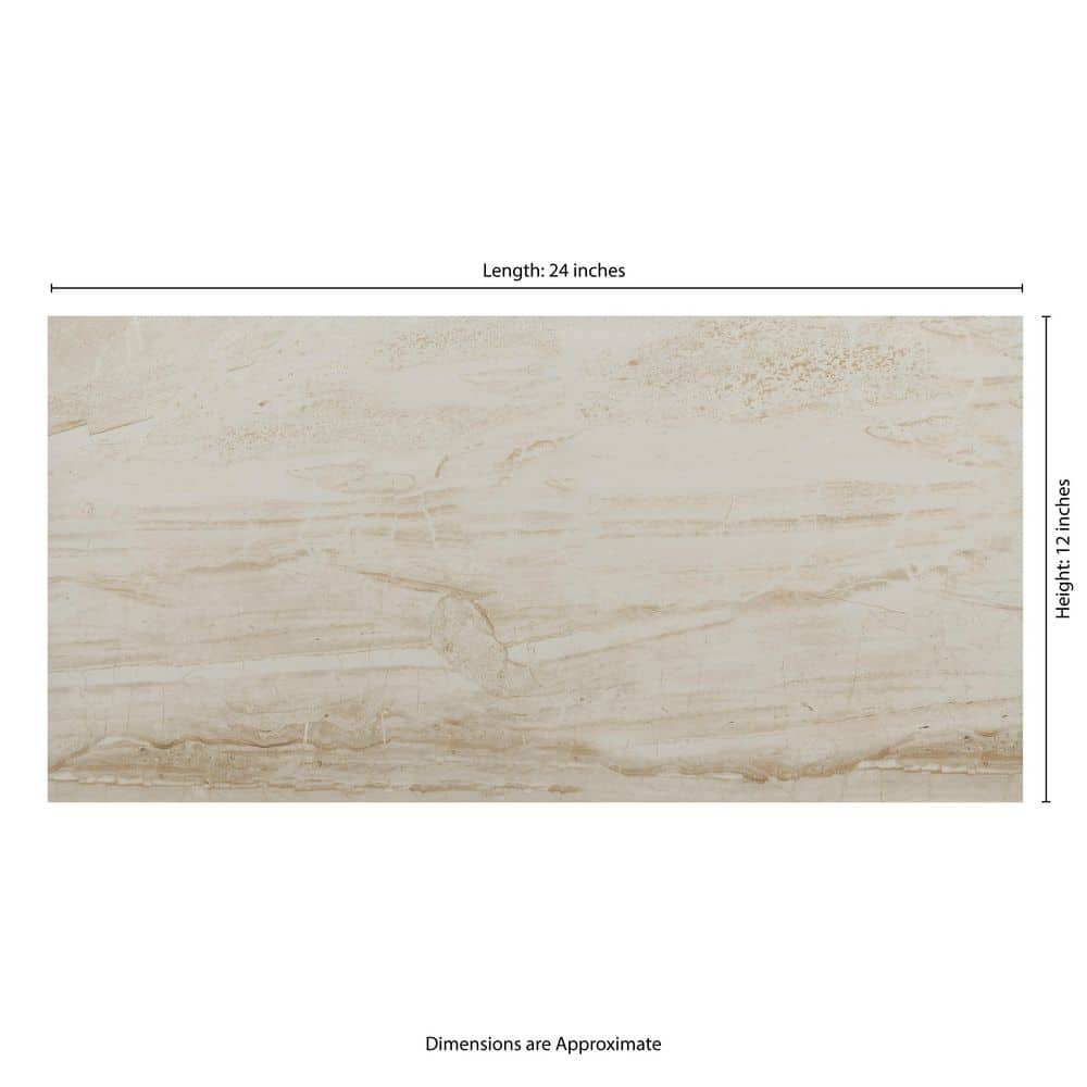 MSI Vigo Beige 24 in. x 12 in. Matte Ceramic Floor and Wall Tile (16 sq. ft. / case) - Image 8
