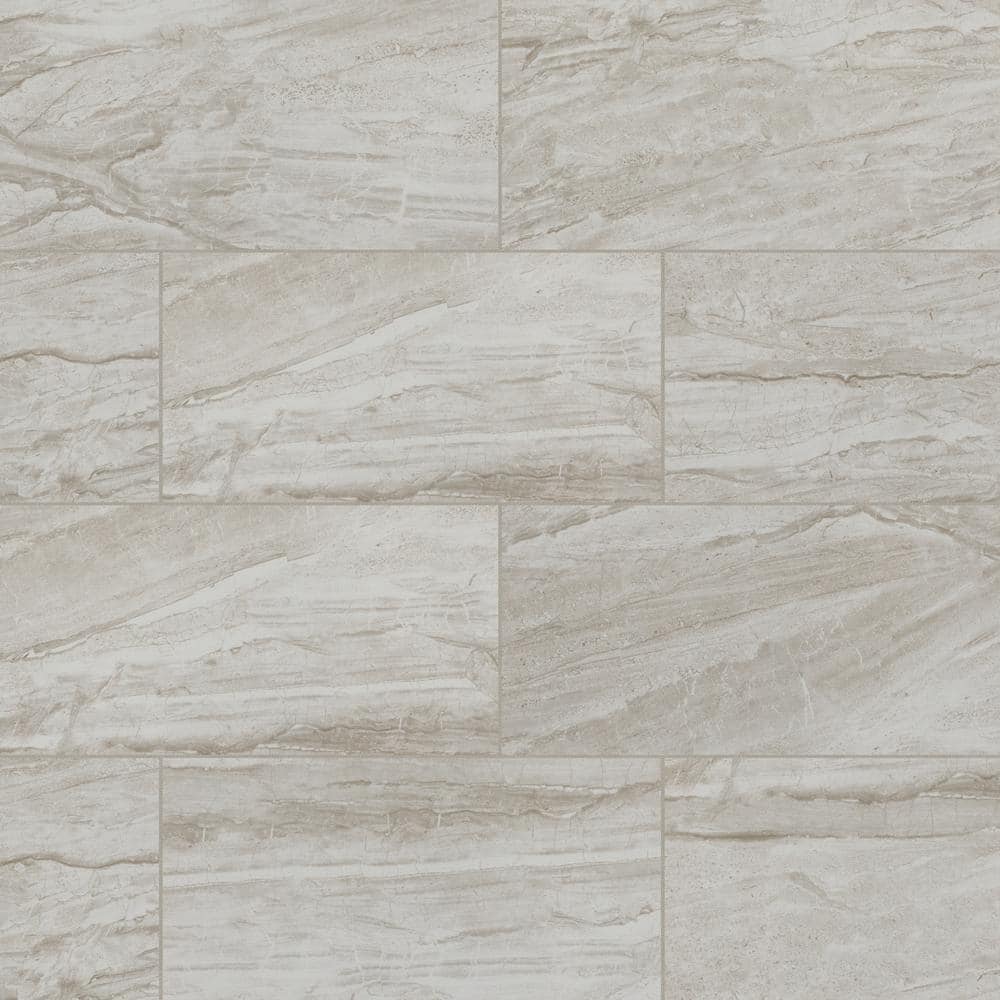 MSI Vigo Gris 12 in. x 24 in. Matte Ceramic Floor and Wall Tile (16 sq. ft./Case)