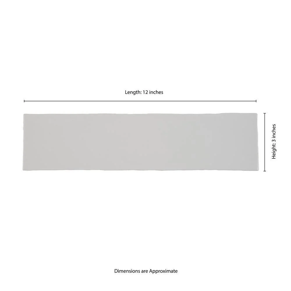 MSI White Crafted 3 in. x 12 in. Glossy Ceramic Wall Tile (13 sq. ft./Case) - Image 5