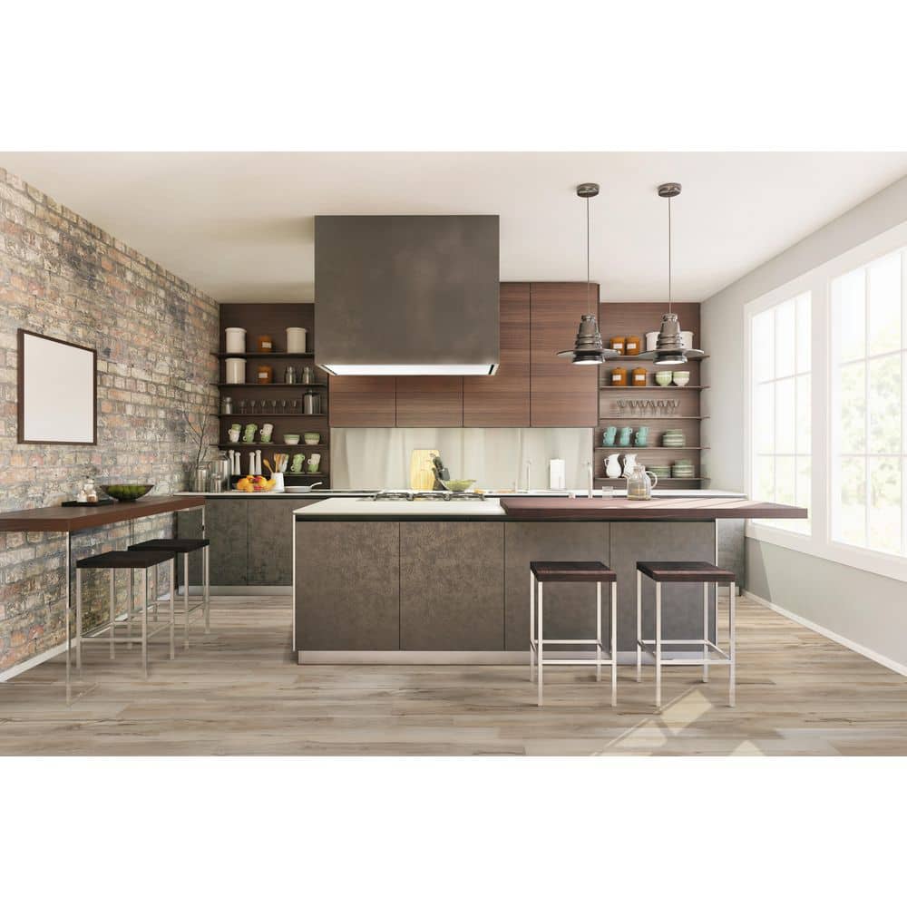 MSI Woodland Alpine Mountain 7 in. x 48 in. Rigid Core Luxury Vinyl Plank Flooring (23.8 sq. ft. / case) - Image 5