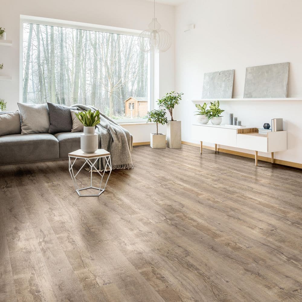 MSI Woodland Rustic Pecan 7 in. x 48 in. Rigid Core Luxury Vinyl Plank Flooring (23.8 sq. ft. / case) - Image 3