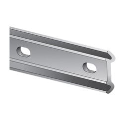Mule-Hide 10 ft All-Purpose Bar (08MHAP10) - Aluminum Termination/Anchor Bar