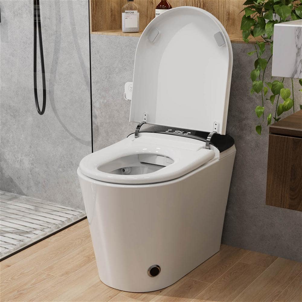 MYCASS Smart Toilet Bidet 1.32 GPF with Warm Air Dryer & Auto Flush - Image 2
