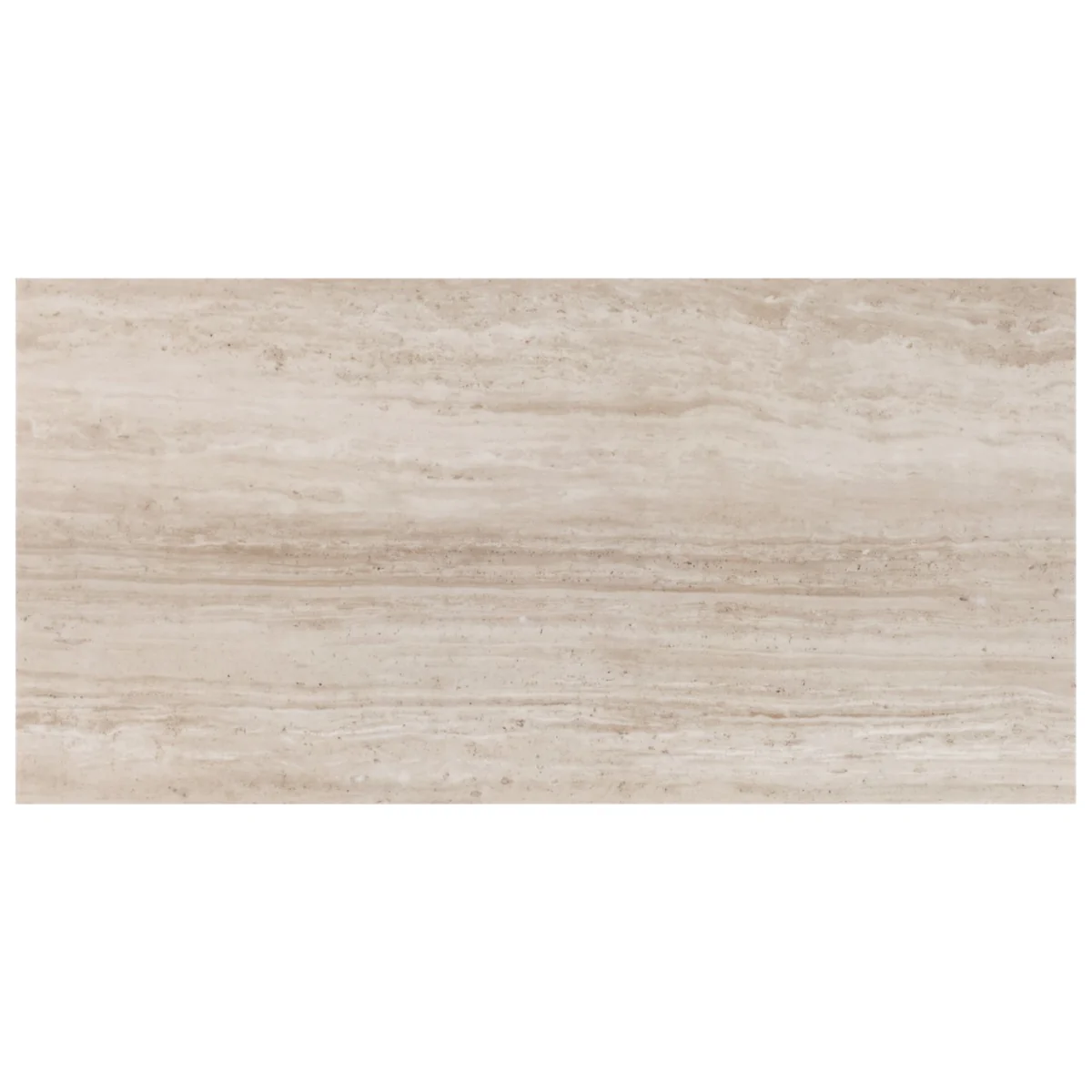 Nashville Taupe Beige 12x24 Polished Porcelain Tile - Travertine Look - Image 9