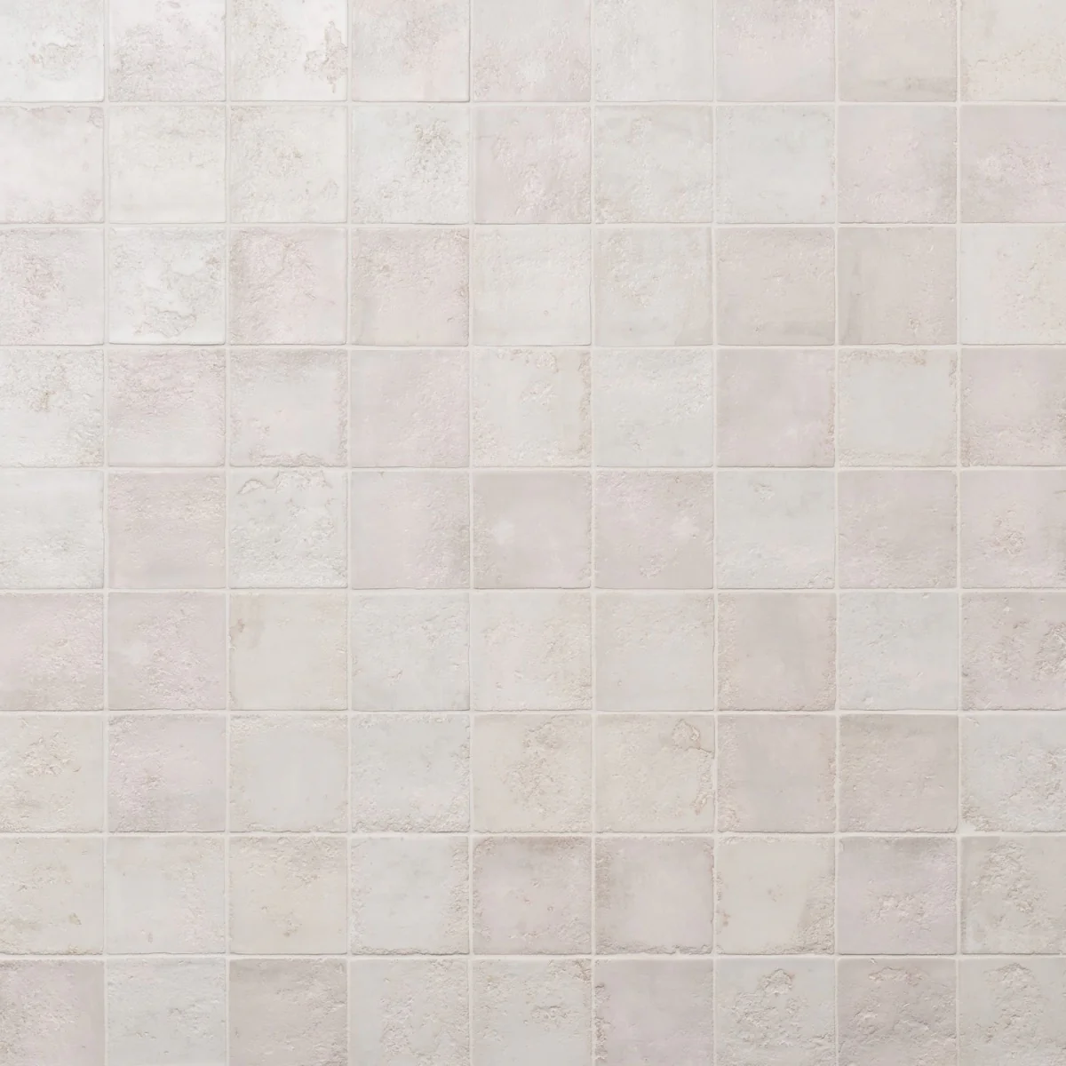 Navari White 5x5 Textured Matte Ceramic Tile - Tilebar - Image 3