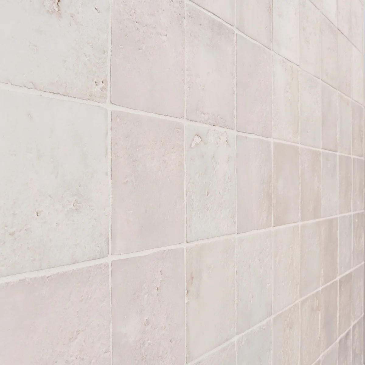 Navari White 5x5 Textured Matte Ceramic Tile - Tilebar - Image 4