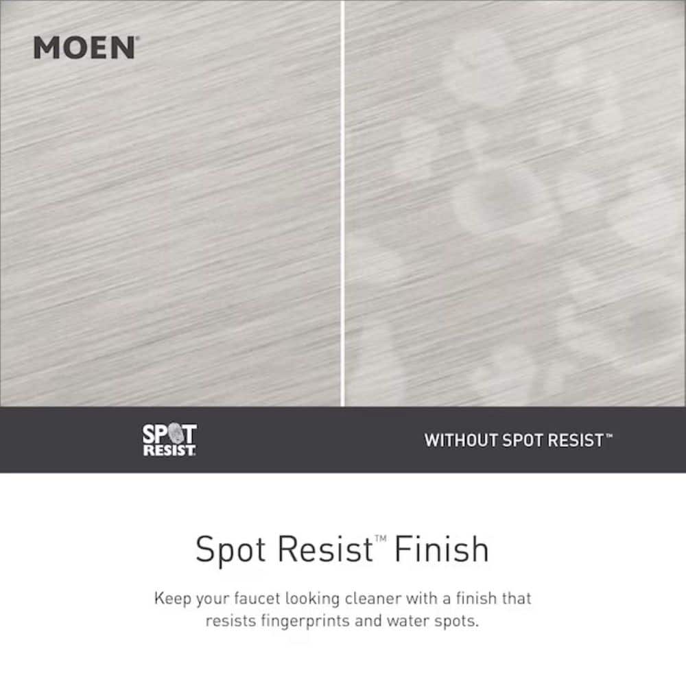 Nebia by Moen 1-Spray 8 in. Dual Shower Head and Handheld with Magnetic Dock, Spot Resist Brushed Nickel - Image 7