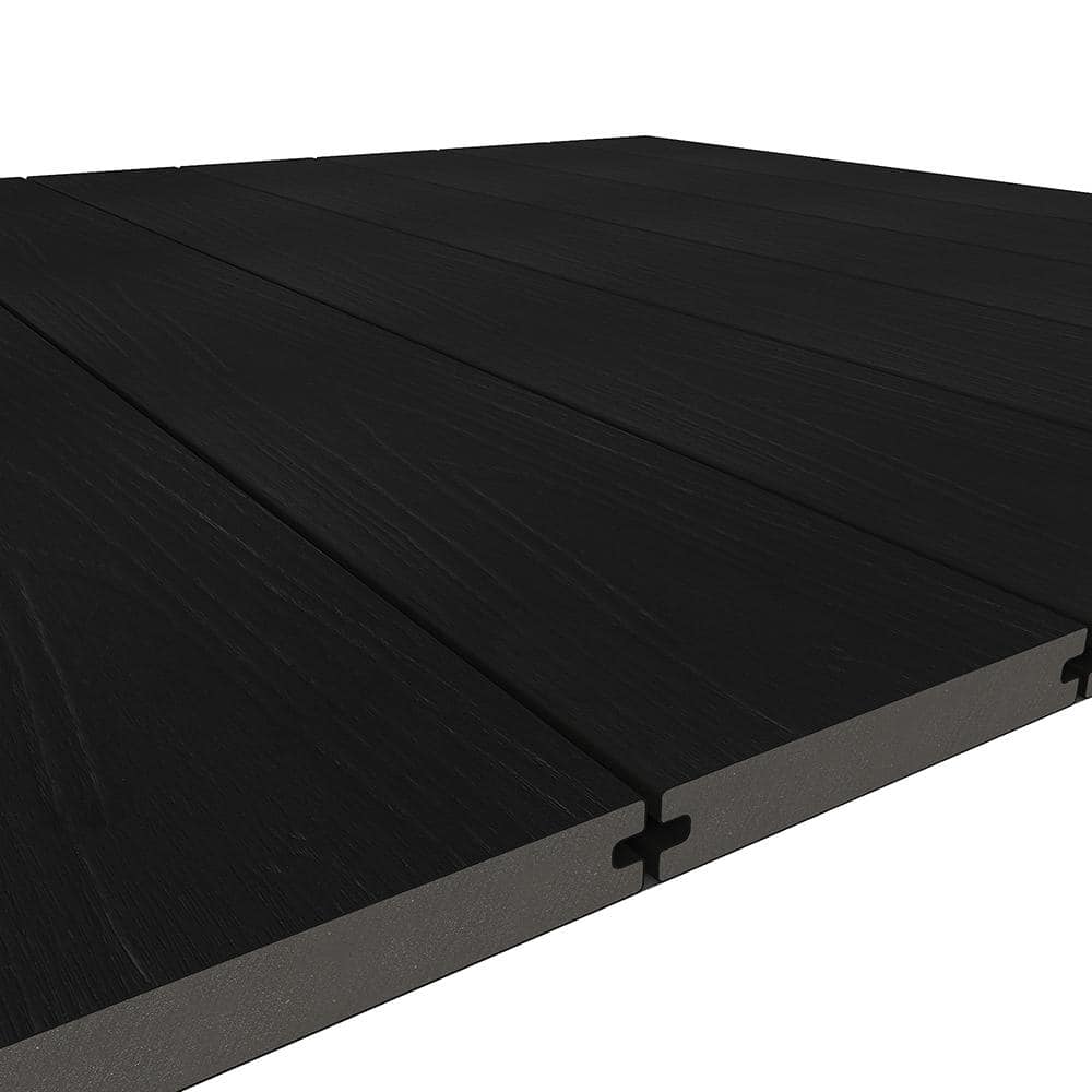 NewTechWood 1 in. x 6 in. x 8 ft. Indian Ebony UltraShield Composite Decking Board - Image 6