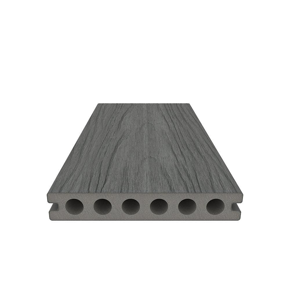 NewTechWood UltraShield Natural Voyager Series Westminster Gray Composite Decking Board (49-Pack) - Image 5