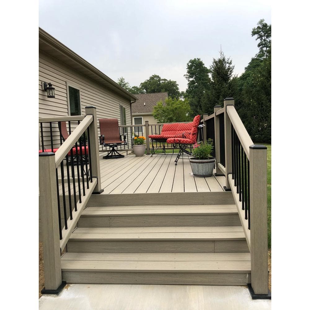 NewTechWood UltraShield Naturale Cortes 16 ft. Composite Decking Board - Roman Antique (49-Pack) - Image 2