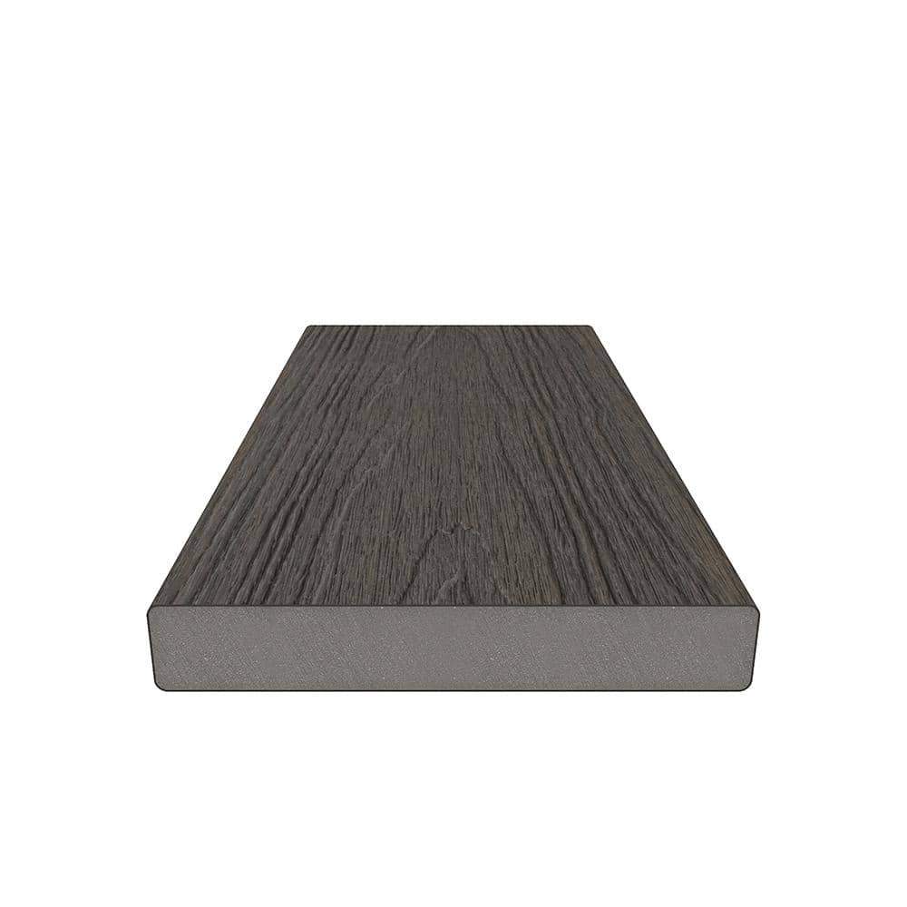 NewTechWood UltraShield Naturale Cortes Spanish Walnut 4 ft Composite Decking Board - Image 2