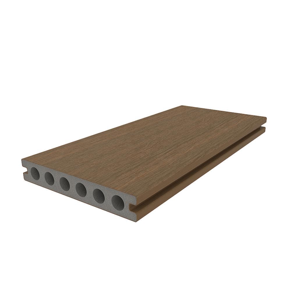 NewTechWood UltraShield Naturale Voyager Peruvian Teak Composite Decking Boards (10-Pack) - Image 7