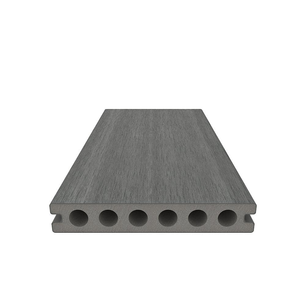 NewTechWood UltraShield Naturale Voyager Series Westminster Gray Composite Decking Board 49-Pack - Image 6