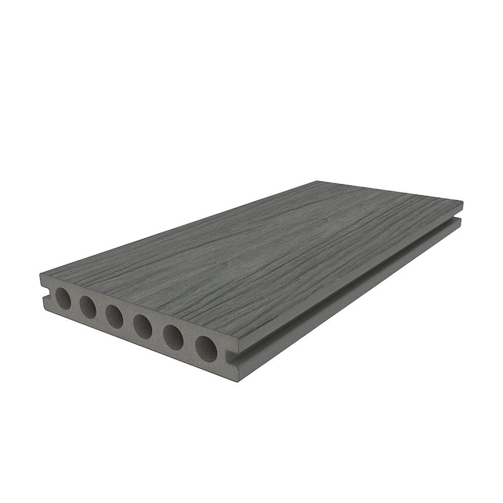 NewTechWood UltraShield Naturale Voyager Series Westminster Gray Composite Decking Board 49-Pack - Image 7