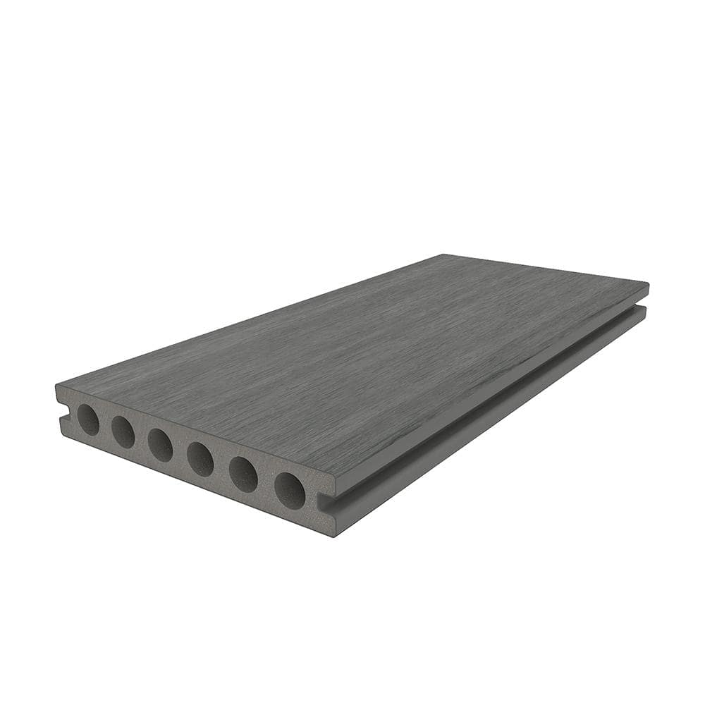 NewTechWood UltraShield Naturale Voyager Series Westminster Gray Composite Decking Board 49-Pack - Image 8