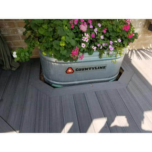 NewTechWood UltraShield Naturale Westminster Gray Composite Decking Board - Image 2