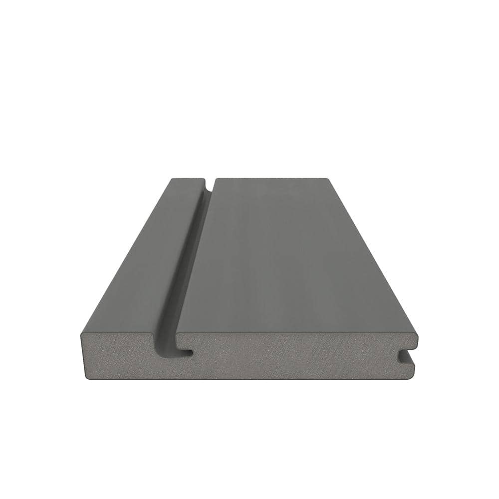 NewTechWood UltraShield Naturale Westminster Gray Composite Decking Board - Image 5