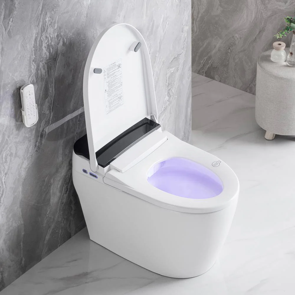 Nivencai Smart Elongated Bidet Toilet - Heated Seat & Self-Cleaning - Image 2
