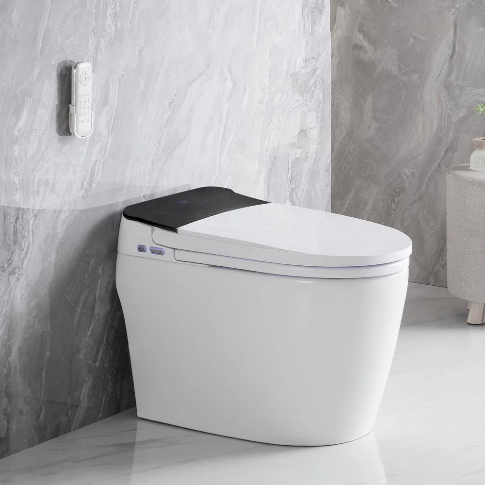 Nivencai Smart Elongated Bidet Toilet - Heated Seat & Self-Cleaning - Image 3