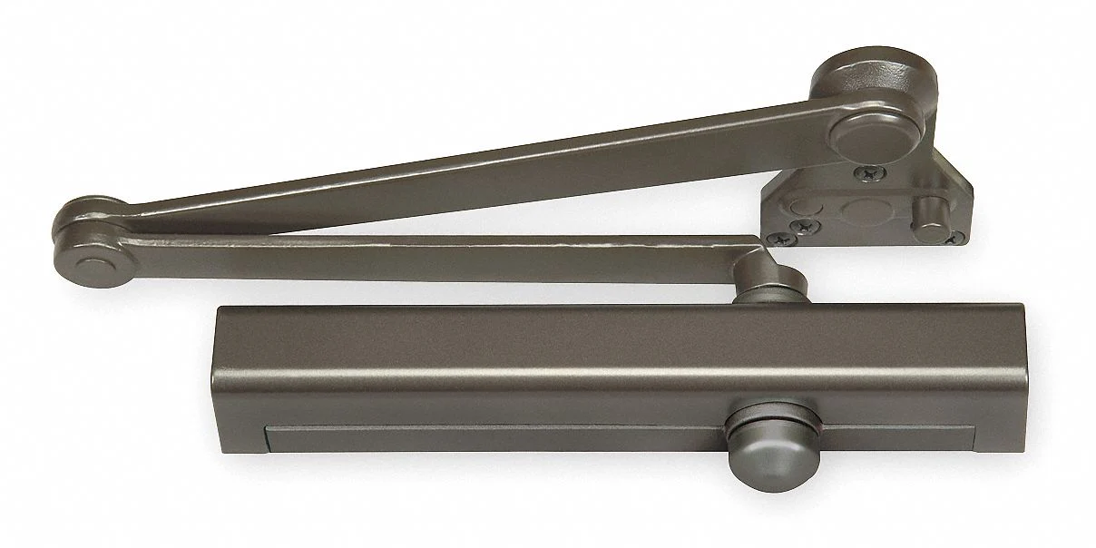NORTON DOOR CONTROLS Heavy Duty Top Frame Door Closer, Grade 1, Bronze