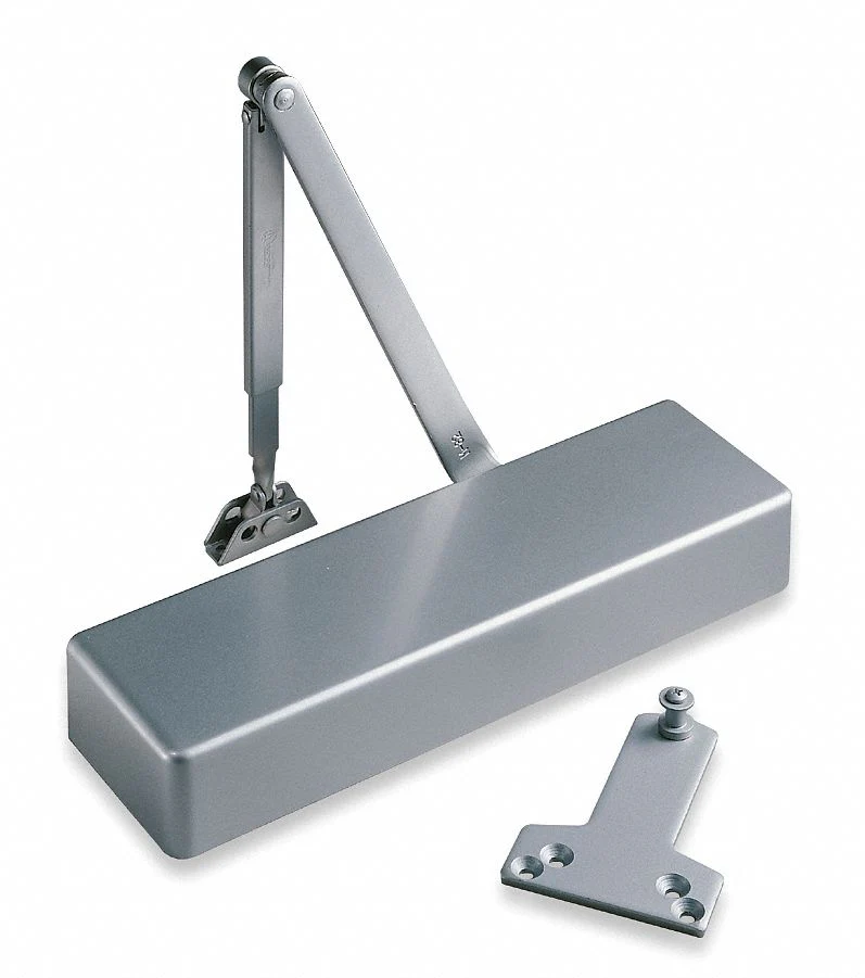NORTON DOOR CONTROLS Heavy Duty Aluminum Door Closer, Grade 1 - Standard Mount
