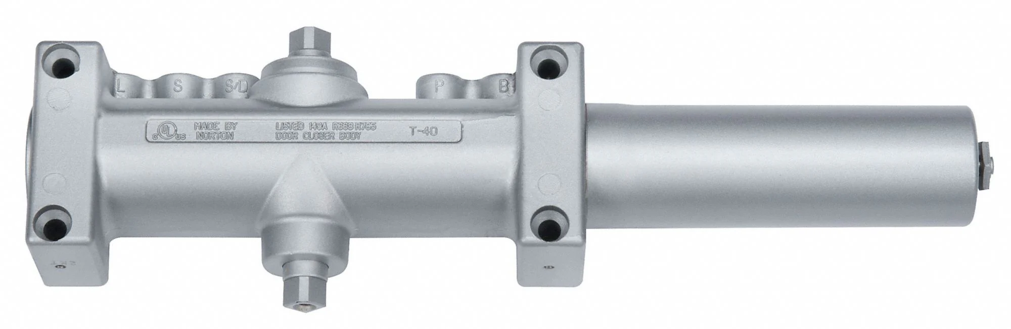 NORTON DOOR CONTROLS Heavy Duty Aluminum Door Closer, Grade 1 - Standard Mount - Image 2