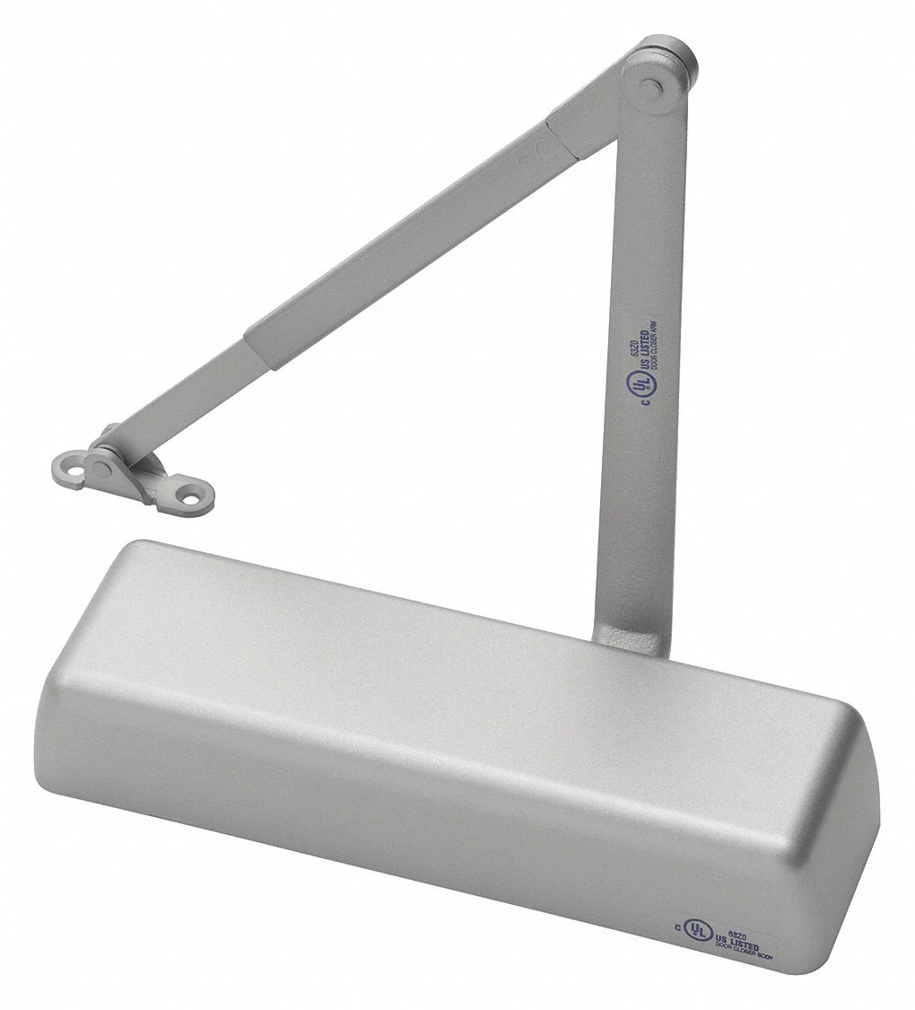 NORTON DOOR CONTROLS Heavy Duty Aluminum Door Closer with Standard Mounting