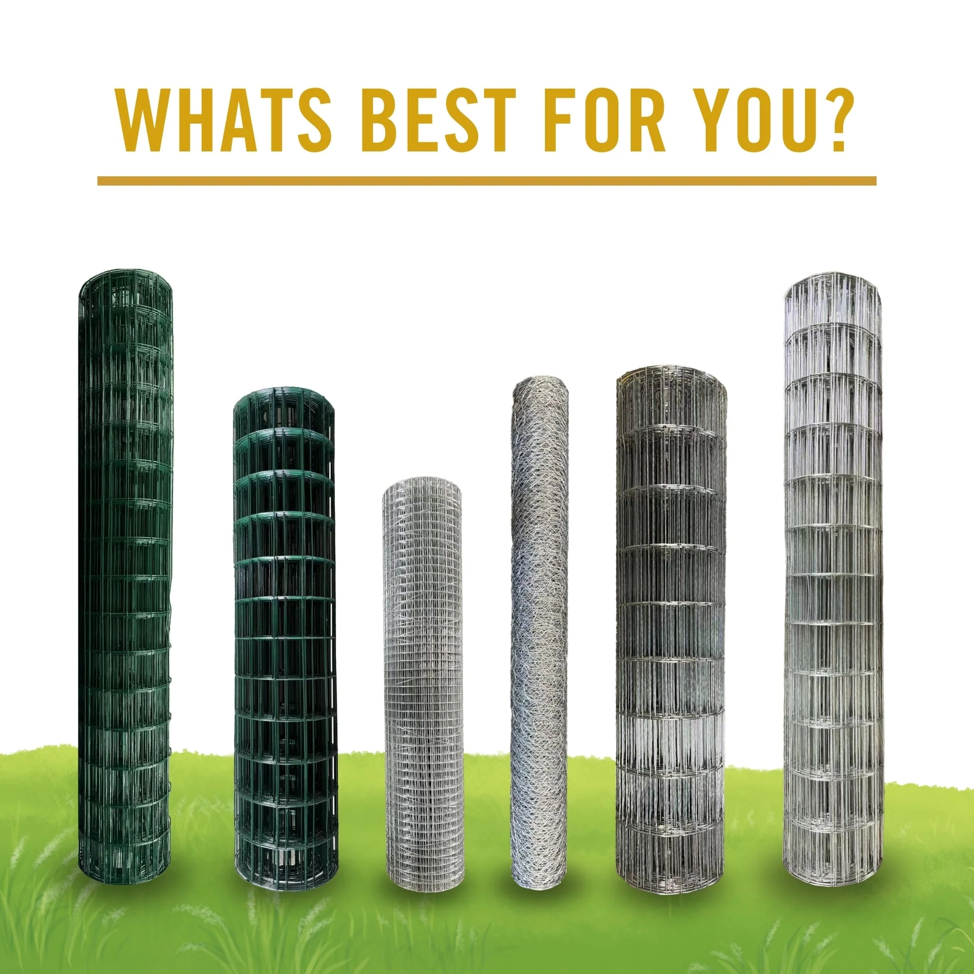 Nuvo Iron 50' x 4' Hot Dipped Galvanized Steel Welded Wire Fencing - Image 6