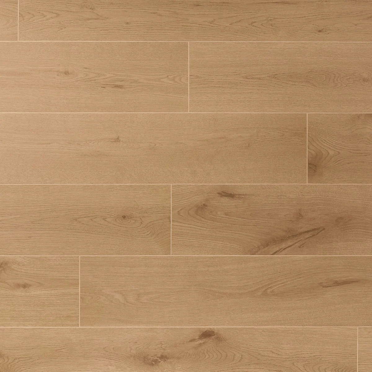 Oaktree Natural Pale Brown 8x48 Wood Look Matte Porcelain Tile - Image 3