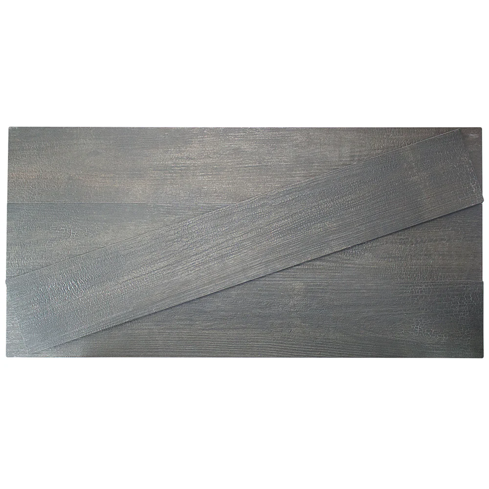 Okinawa Carbon Black 8x48 Matte Porcelain Wood Look Tile - Image 3