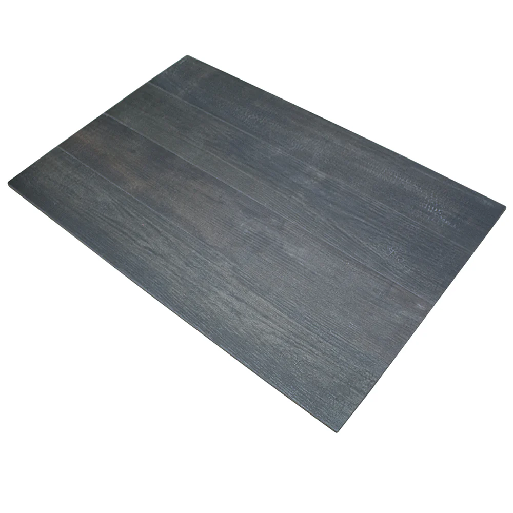 Okinawa Carbon Black 8x48 Matte Porcelain Wood Look Tile - Image 4