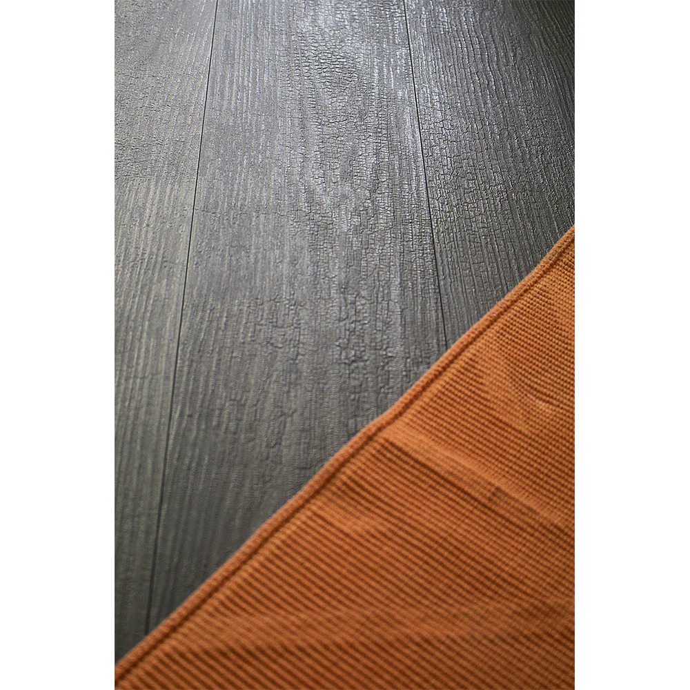 Okinawa Carbon Black 8x48 Matte Porcelain Wood Look Tile - Image 6