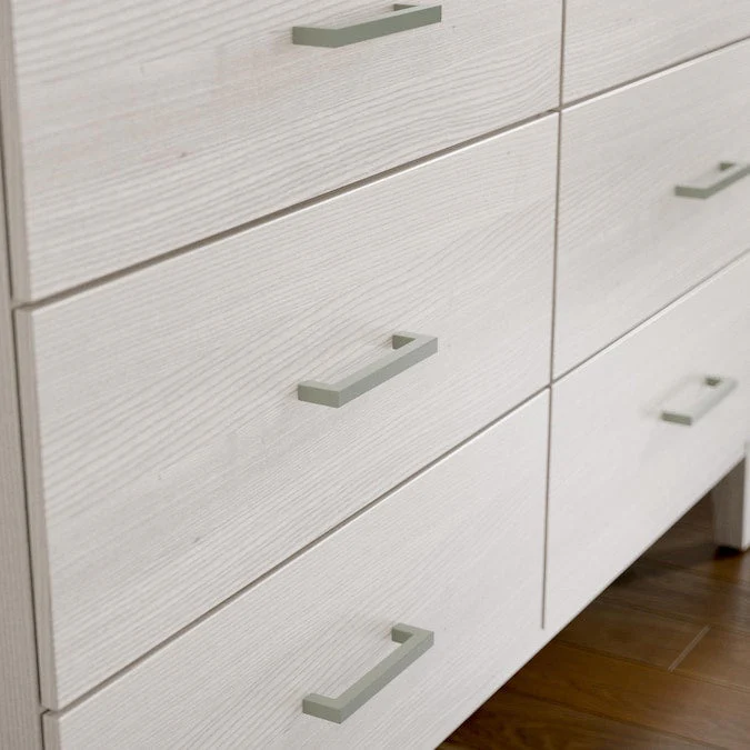 Origin21 Origin 21 Zoey 5-1/16-in (128mm) Center to Center Sage Square Handle Drawer Pull - Image 2