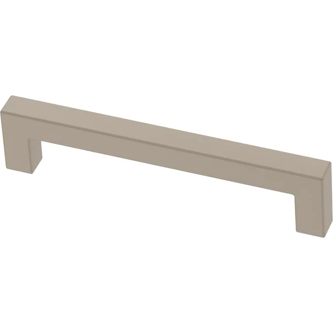 Origin21 Origin 21 Zoey 5-1/16-in (128mm) Center to Center Warm Gray Square Handle Drawer Pull